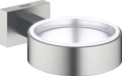 GROHE ESSENTIALS CUBE WANDHOUDER METAAL SUPERSTEEL 40508DC1