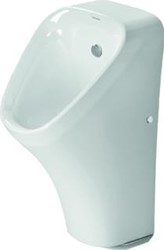 DURAVIT DURASTYLE ELEKTRISCH URINOIR WIT HOOGGLANS NETWERKVOEDING RIMLESS SPROEIKOP HYGIENEGLAZE INCL. MONTAGEMATERIAAL 2806312093