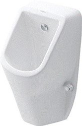 DURAVIT D-CODE URINOIR WIT HOOGGLANS RIMLESS SPROEIKOP HYGIENEGLAZE MIK-VLIEG INCL. MONTAGEMATERIAAL 0829302007