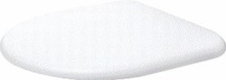 DURAVIT ARCHITEC CLOSETZITTING MET DEKSEL SCHARNIER: RVS AFNEEMBAAR KLEUR: WIT 0069610000