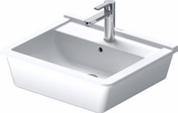 DURAVIT STARCK 3 OPBOUWWASTAFEL 56X46CM WIT 0302560000
