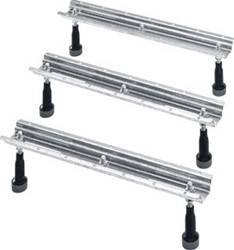 DURAVIT DIVERS POTENSET VOOR BAD-EN DOUCHEBAKKEN PER 3 STUKS GROTER DAN 150CM IN HOOGTE VERSTELB. 12-19CM 790105000000000
