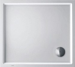 DURAVIT STARCK SLIMLINE DOUCHEBAK RECHTHOEK 90 X 80 CM WIT ANTISLIP 720118000000001