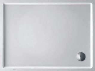 DURAVIT STARCK SLIMLINE DOUCHEBAK RECHTHOEK 120 X 90 CM WIT ANTISLIP 720122000000001