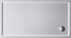 DURAVIT STARCK SLIMLINE DOUCHEBAK RECHTHOEKIG 140X75X5.5CM ZONDER POTEN WIT 720125000000000