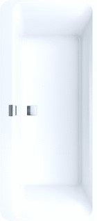 VILLEROY & BOCH SQUARO EDGE 12 DUO OVAAL 1800 X 800 SPECIAL COMBIPOOL ACTIVE MET MULTIPLEX TRIO QUARYL TECHNIEK POSITIE 1 WIT