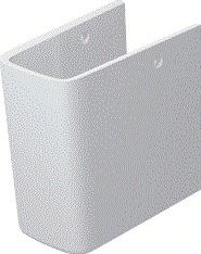 DURAVIT ME BY STARCK HALVE ZUIL WIT HOOGGLANS 170X300X300 MM 08584000001