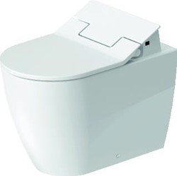 DURAVIT STARCK ME WANDCLOSET DIEPSPOEL VOOR SENSOWASH CLOSETZITTING 37X57CM MET VERDEKTE BEVESTIGING MET WG WIT 25285900001