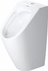 DURAVIT ME BY STARCK URINOIR WIT HOOGGLANS RIMLESS INCL. MONTAGEMATERIAAL WONDERGLISS 28153000001