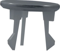 DURAVIT BLINDSTOPFEN CHROOM 35X35X30 MM 1001070000