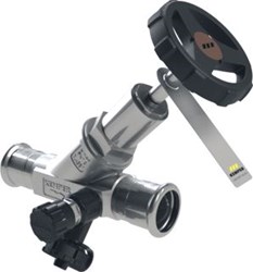 KEMPER NIRO AFSLUITER KEERKLEP MET AFTAPPER DN32 0600103200