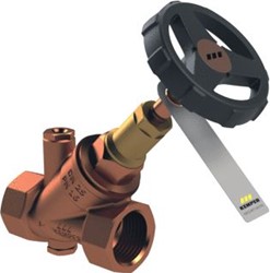 KEMPER AFSLUITER KEERKLEP BINNENDRAAD MET STOP 1/4 DN15 1930201500