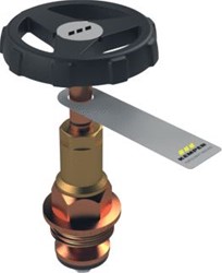 KEMPER BOVENDEEL VOOR WESER AFSLUITER BRONS DN25 E010917302025KP