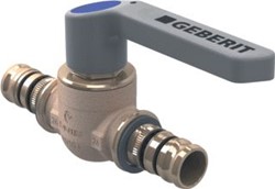 GEBERIT MEPLA BRONS KOGELKRAAN MET HENDEL 26 603.020.00.2
