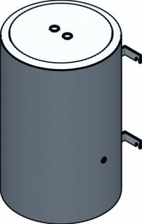 ALPHA INNOTEC BUFFERVAT 100L DIFFUSIEDICHT GEISOLEERD WTPSK 100 15077301