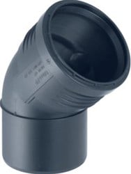 GEBERIT SILENT-PP BOCHT 45GR D=75MM 390.322.14.1