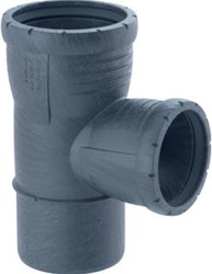 GEBERIT SILENT-PRO T-STUK 87.5GR D=75MM D1=75MM 393.349.14.1
