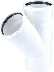 REHAU RAUPIANO PLUS T-STUK DN 160/125 87 GRD 11241281001