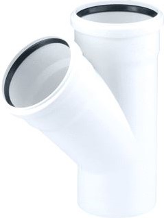 REHAU RAUPIANO PLUS T-STUK DN 160/125 87 GRD 11241281001