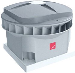 ZEHNDER COMFOROOF MX DAKVENTILATOR MX AUTOMATIC 320 MOVE UP 4100 M3/H 250 PA (MIDDELSTE WEERSTANDSLIJN) GRIJS 476900350