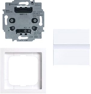 BUSCH-COMFORTSCHAKELAAR FLEX FLEX-SET MET INSERT EN BEDIENELEMENT FUTURE-84 2CKA006800A2913