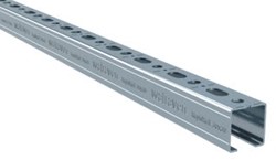 WALRAVEN MONTAGERAIL/-PROFIEL BIS RAPIDRAIL STAAL GRIJS (BXH) 30X30MM 650530306