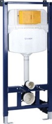 DURAVIT INBOUWRESERVOIR M/FRAME STAAL (HXBXD) 1150X500X126MM GECOAT WD1029000000