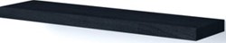 LOOOX WOODEN WALL SHELF FREE 60CM BLACK WWSFREE60BL
