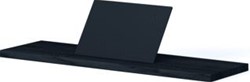 LOOOX WOODEN BATH SHELF 69 CM EIKEN BLACK MAT ZWART WBSHELFBL69MZ