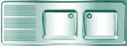 KWC ARMATUREN KEUKENSPOELBAK MAXIMA 2000057708