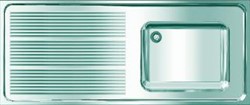 KWC ARMATUREN KEUKENSPOELBAK MAXIMA 2000057700