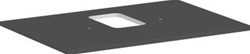 HANSGROHE WASTAFELBLAD XELU Q MET 1 GAT IN HET MIDDEN VOOR WASTAFEL VAN 225 MM 780X550MM MAT DIAMANTGRIJS 54120910