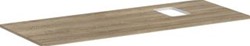 HANSGROHE WASTAFELBLAD XELU Q MET 1 GAT RECHTS VOOR 225 MM WASTAFEL 1360X550MM NATUURLIJK EIKEN 54124230