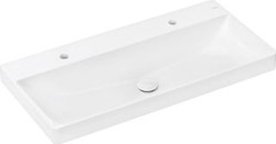 HANSGROHE XELU Q WASTAFEL 1000/480 MET 2 KRAANGATS ZONDER OVERLOOP SMARTCLEAN 61037450