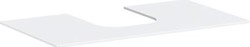 HANSGROHE WASTAFELBLAD XEVOLOS E 1 UITSPARING IN HET MIDDEN 980X550MM MAT WIT 54209700