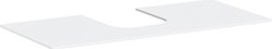 HANSGROHE WASTAFELBLAD XEVOLOS E 1 UITSPARING IN HET MIDDEN 1180X550MM MAT WIT 54210700