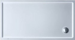 DURAVIT STARCK SLIMLINE DOUCHEBAK RECHTHOEKIG 150X80X6CM MET ANTISLIP WIT 720237000000001