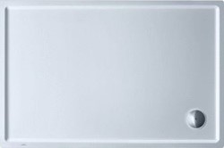 DURAVIT STARCK SLIMLINE DOUCHEBAK RECHTHOEKIG 130X90X6CM WIT 720242000000000