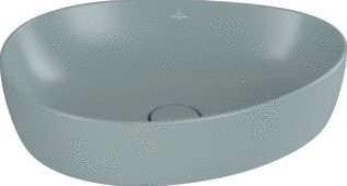 VILLEROY & BOCH ANTAO OPZETWASTAFEL 510 X 400 X 146 MM MORNING GREEN CERAMICPLUS ZONDER OVERLOOP 4A7351R8