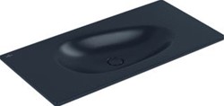 VILLEROY & BOCH ANTAO MEUBELWASTAFEL 1000 X 500 X 150 MM PURE BLACK CERAMICPLUS ZONDER OVERLOOP 4A76A3R7