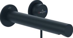 VILLEROY & BOCH LOOP & FRIENDS SINGLE-LEVER BASIN MIXER WITHOUT WASTE MATT BLACK TVZ106010000K5