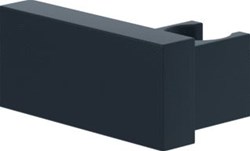 VILLEROY & BOCH HANDDOUCHEHOUDER VOOR WANDMONTAGE HOEKIG MATT BLACK TVC000459000K5