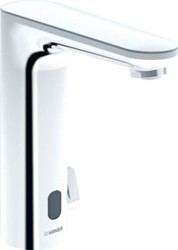 HANSA ELECTRA DIGITAL WASTAFELKRAAN MESSING 3 V BLUETOOTH HOOG MODEL 93702219