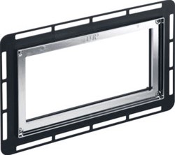 VIEGA INBOUWKADER VISIGN FOR STYLE VOOR TEGELVLAKKE INBOUW VAN DE WC-BEDIENINGSPLAAT KUNSTSTOF MODEL 8330.21 UITVOERING: VERCHROOMD 643072