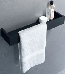 NOVELLINI PLANCHET KUADRA FRAME MET HANDDOEKHOUDER 60 WIT MAT R90AKFMPS60-U