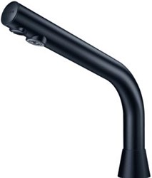 DELABIE BLACK BINOPTIC ELEKTRONISCHE KRAAN OP BATTERIJEN UITLOOP MET GLADDE BINNENKANT 488035