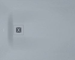 DURAVIT SUSTANO DOUCHEBAK 1000X800 MM LICHTGRIJS MAT VLOERGELIJK HALFINBOUW OPSTAAND COMPOSIET DUROCAST NATURE RECHTHOEKIG 720273630000000