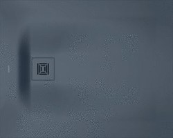 DURAVIT SUSTANO DOUCHEBAK 1000X800 MM DONKERGRIJS MAT VLOERGELIJK HALFINBOUW OPSTAAND COMPOSIET DUROCAST NATURE RECHTHOEKIG 720273650000000