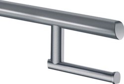 DELABIE TOILETPAPIERROLHOUDER VOOR BE-LINE OPKLAPBARE GREEP VERDELER ANTRACIET GRIJS 511965C