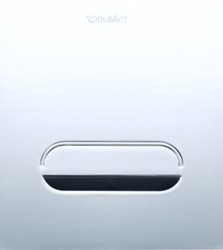 DURAVIT DURASYSTEM BEDIENPLAAT A2 BATTERIJ VOOR URINOIR ZINKDRUK 130X150MM CHROOM HOOGGLANS WD5006023000